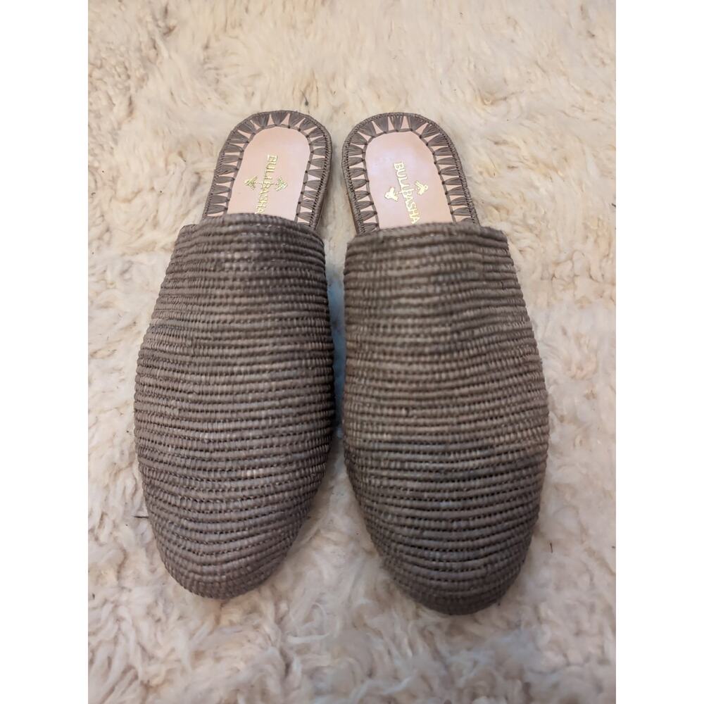 Bullbasha Idir Men’s Sz 7 Luxury Handmade Slip-On Mules Euro 40 NWOB $233 RETAIL